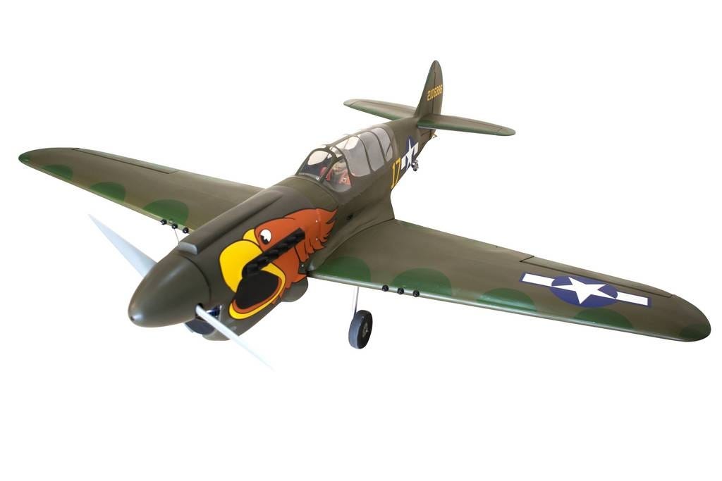 Seagull Models Curtuss P-40N Warhawk Parrothead 38-61cc